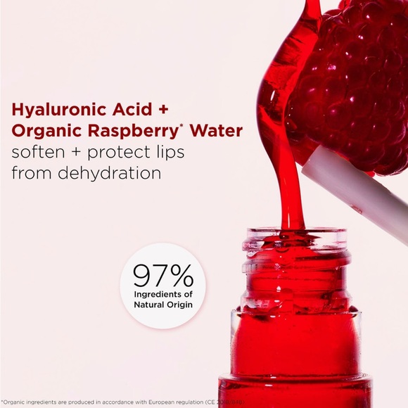 New! Clarins Hydrating Water Lip Stain in #3 Red Water - Picture 8 of 10